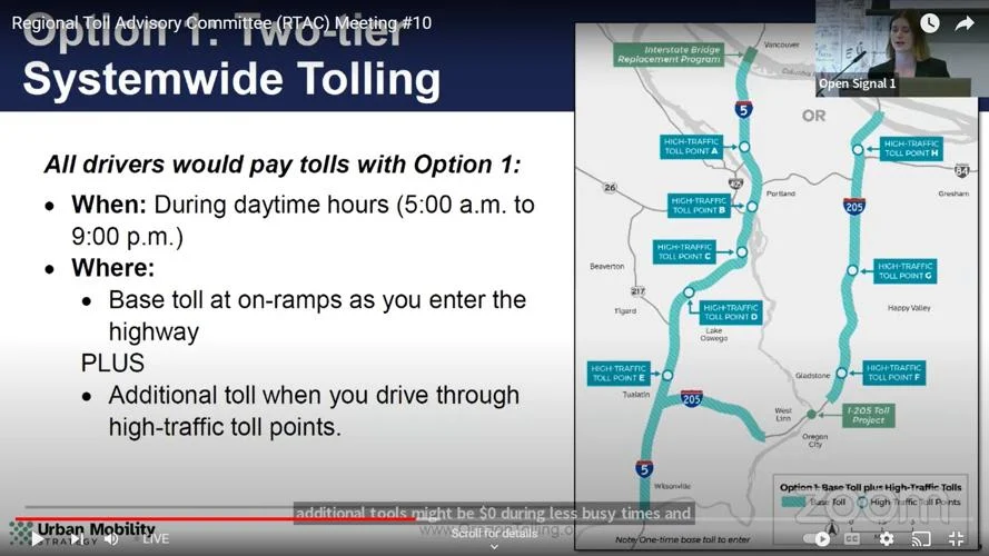 Regionwide tolling still on not-too-distant horizon for Portland metro area