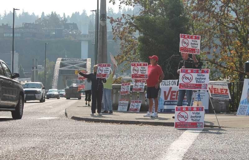 Clackamas County residents hope to give Oregonians a say in whether they are tolled