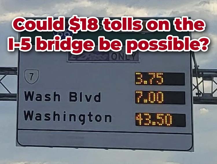 Paying 16 times more for tolls than gas taxes