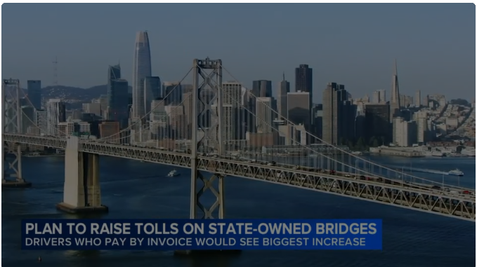 Toll increases: Here’s how much most Bay Area bridges would cost by 2030 under proposed plan